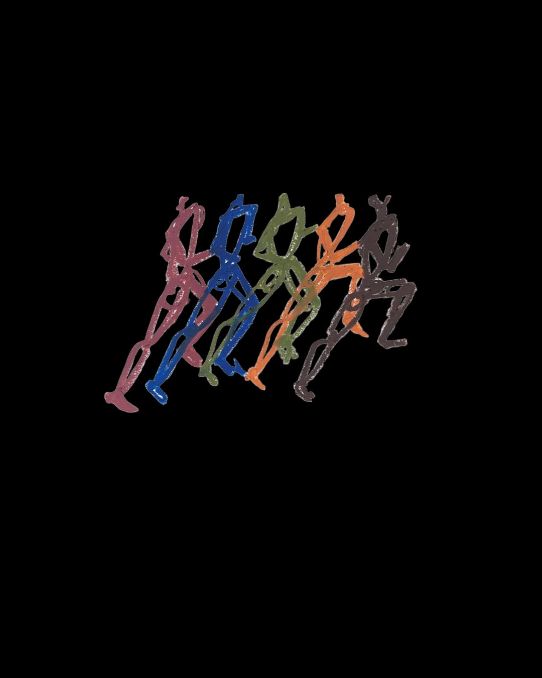 Runners sketch